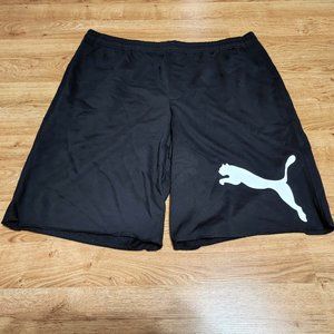PUMA HERO SHORTS BLACK WHITE 592086-01 MENS SIZE 3XL  BRAND NEW